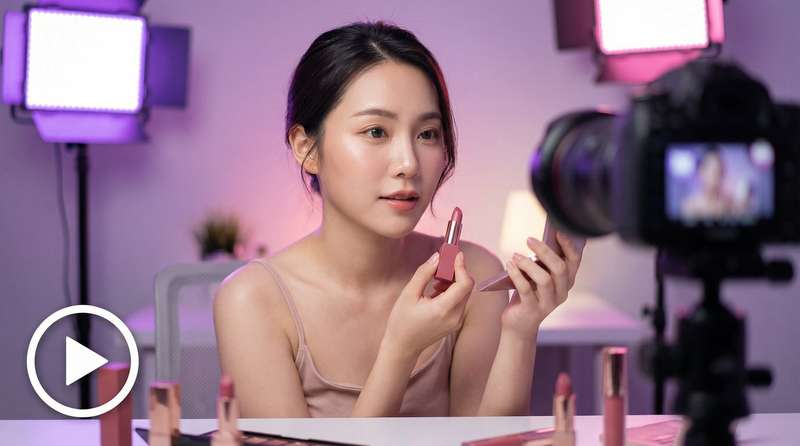 糖心vlog美妆视频教程